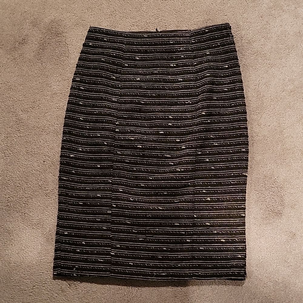 NWOT Nanette Lepore tweed pencil skirt